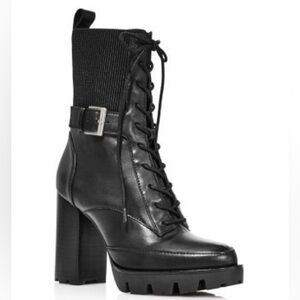 Charles David “Govern” platform combat boot